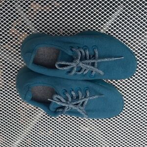 Allbirds The Wool Runners Merino Wool Tuke Teal Blue Women’s Size 6